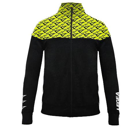 LEGEA GIACCA ARKANSAS BLK/YEL FL