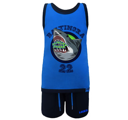 LEGEA COMPLETINO GOLEA BLU CHI/BLU