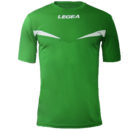 LEGEA MAGLIA PRISTINA MC GREEN/WHT