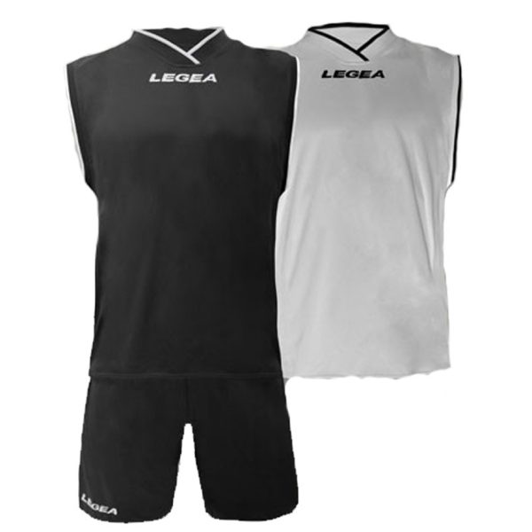 LEGEA KIT LAS VEGAS BASKET WHT/BLK