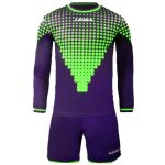 LEGEA KIT PORTIERE ALLIANZ VIOLA/GREEN