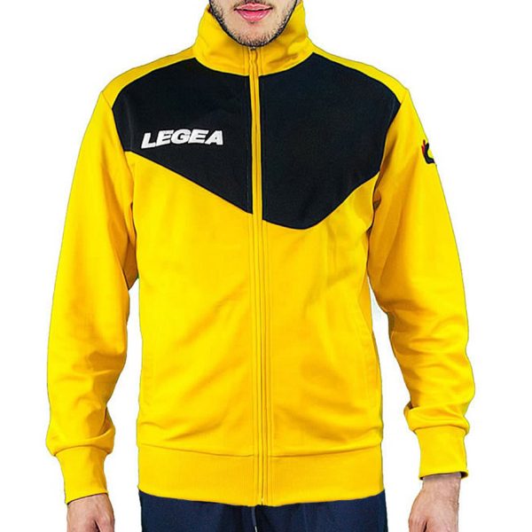 LEGEA GIACCA MESSICO FZ YEL/BLK