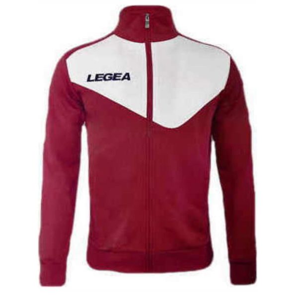 LEGEA GIACCA MESSICO FZ GRAN/WHT