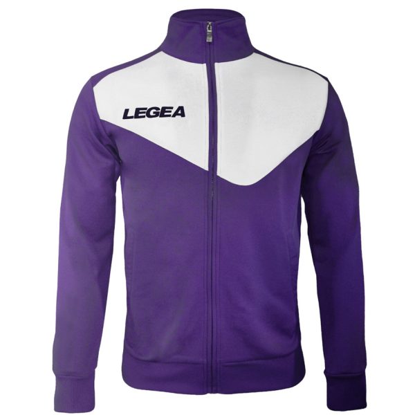 LEGEA GIACCA MESSICO FZ VIOLA/WHT